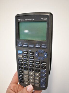 Texas Instruments TI-82 Graphing Calculator, Gray – Tested & Working